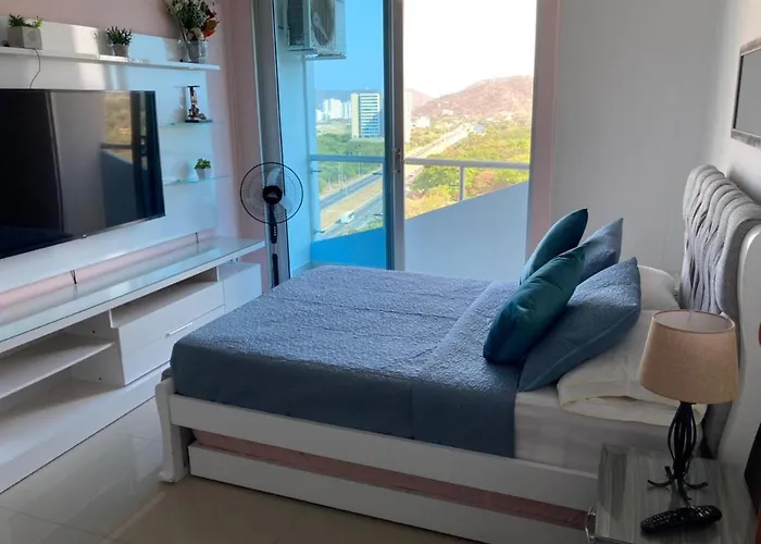 Pozos Colorados Santa Marta - Hermoso Apartamento 1005 vista al mar