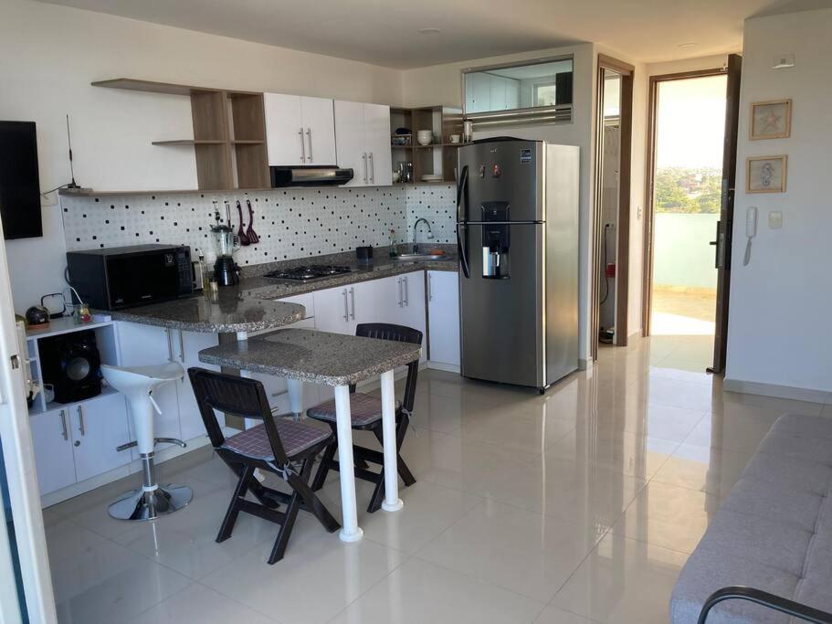 Pozos Colorados Santa Marta - Hermoso 1005 Vista Al Mar Apartamento